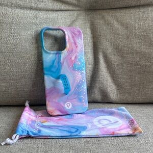 Cotton Candy Swirl Loopy Case iPhone 14 Pro Max